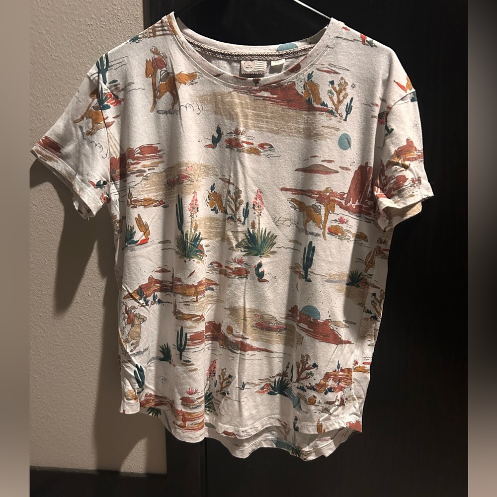 ** SUMMER SALE!! ** Anthropologie western t-shirt